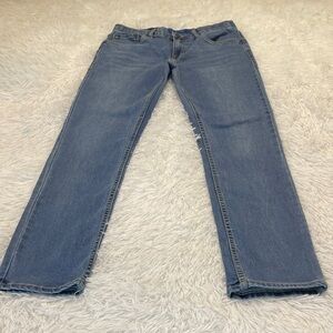 Levi's 512 BOYS 16 REG  28/30  Straight Leg Blue Jeans LIKE NEW